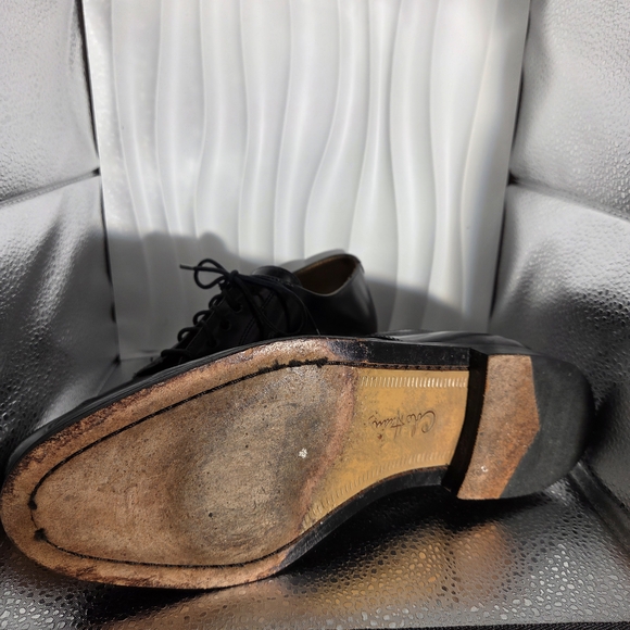 Arch Support Cole Haan Black Leather Oxfords, Size 8.5
